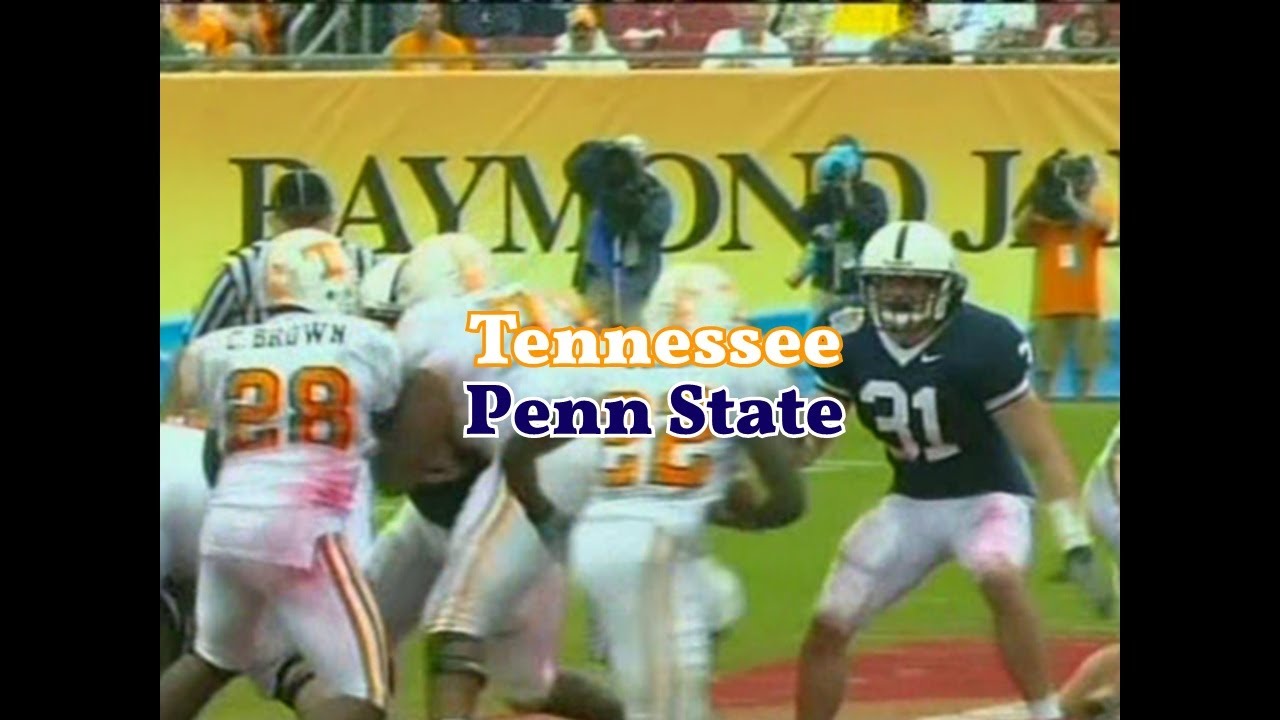 Penn State vs. Tennessee 2006 GAME STORY (Outback Bowl)