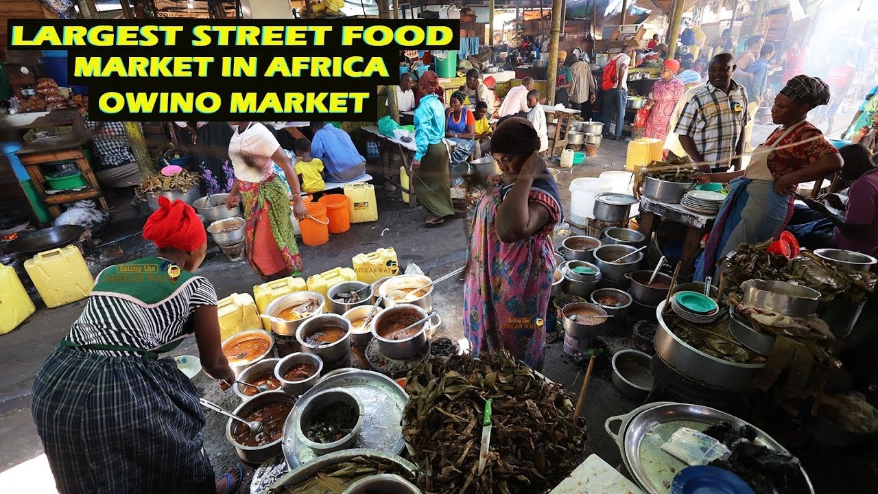 The BIGGEST STREET FOOD MARKET In East African!!! Owino Market, Uganda