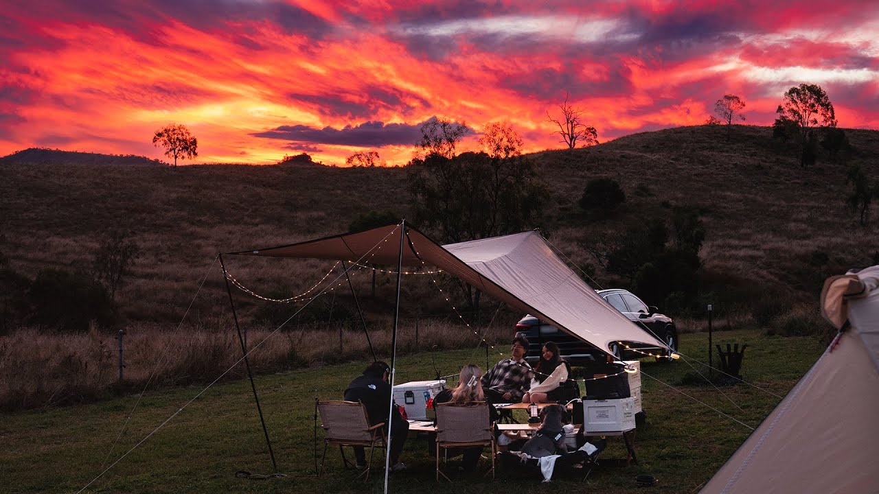 Group Camping With The Best Sunset Views!