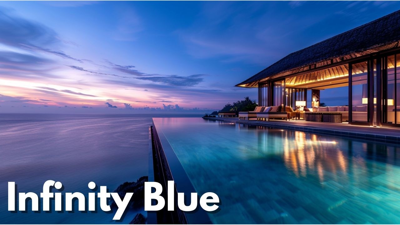Infinity Blue Melodic House | Deep Grooves for Late Night Relaxation 🌊🌙