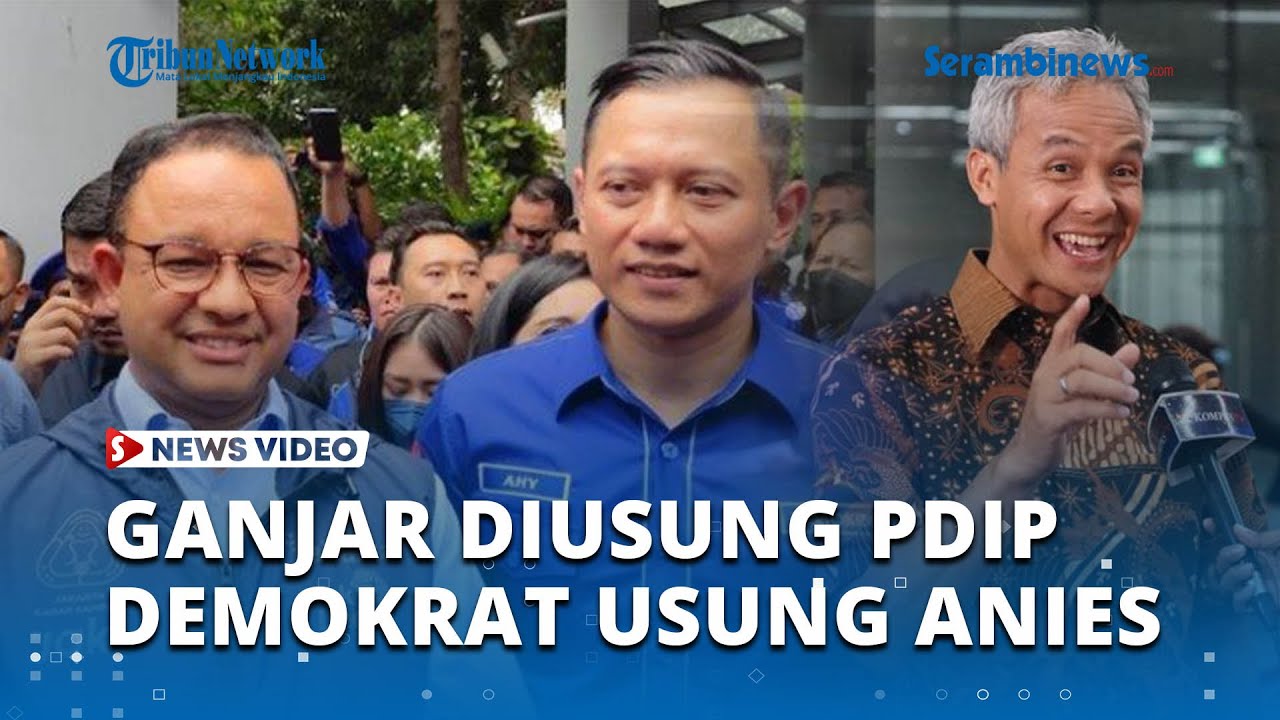PDIP Umumkan Ganjar Capres 2024, Demokrat Konsisten Usung Anies