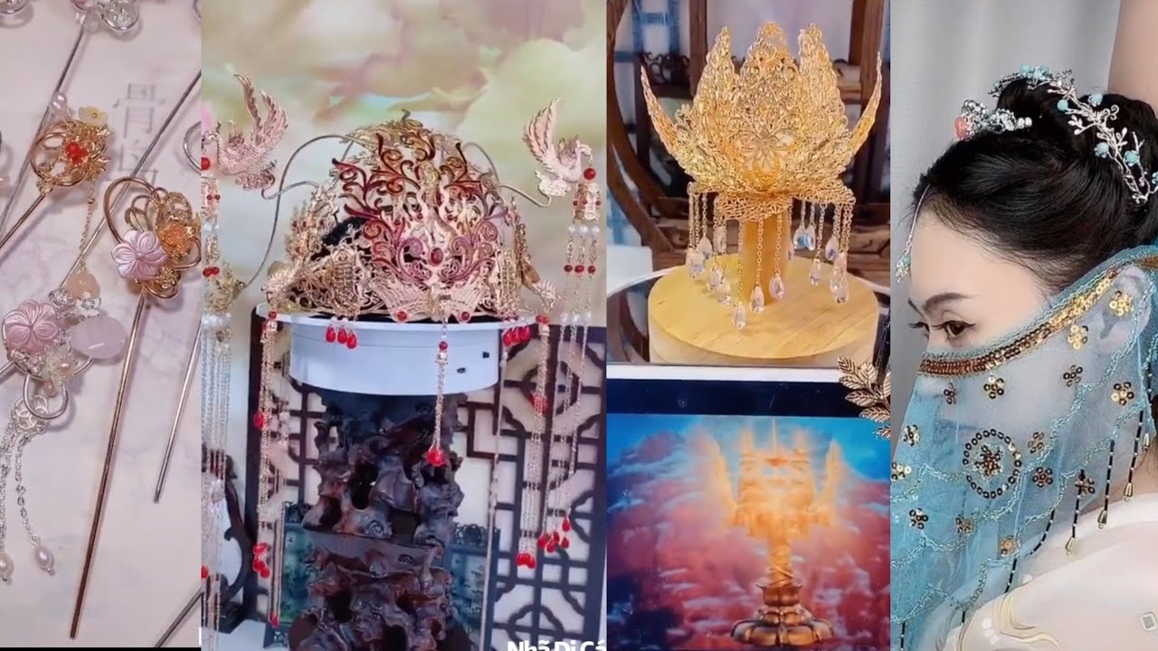 Cùng xem cái đại tỷ làm trâm, trang sức cosplay cổ trang Trung Quốc 🇨🇳- Nhã Di Các
