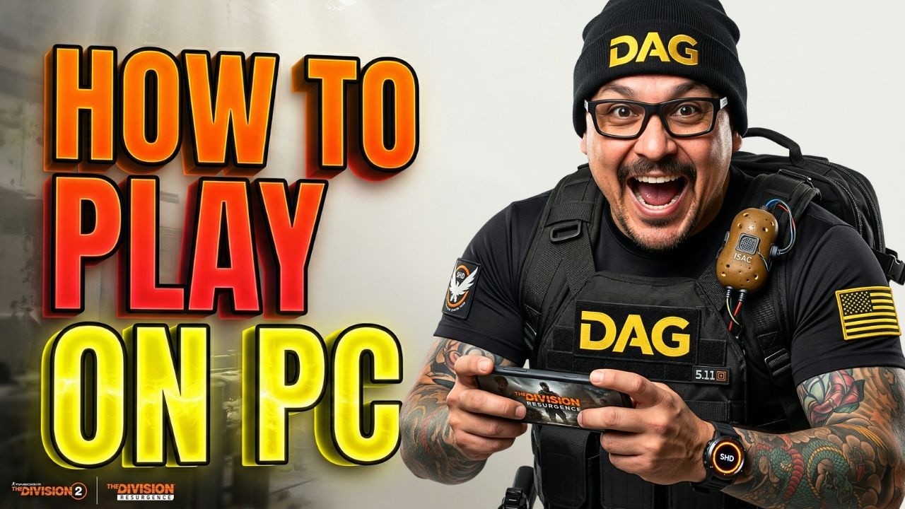 PLAY ON PC | Step by Step | No Phone needed | Tips & Tricks | Division Resurgence