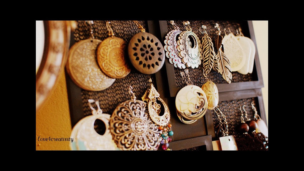 DIY Earring Holder for under $3.00