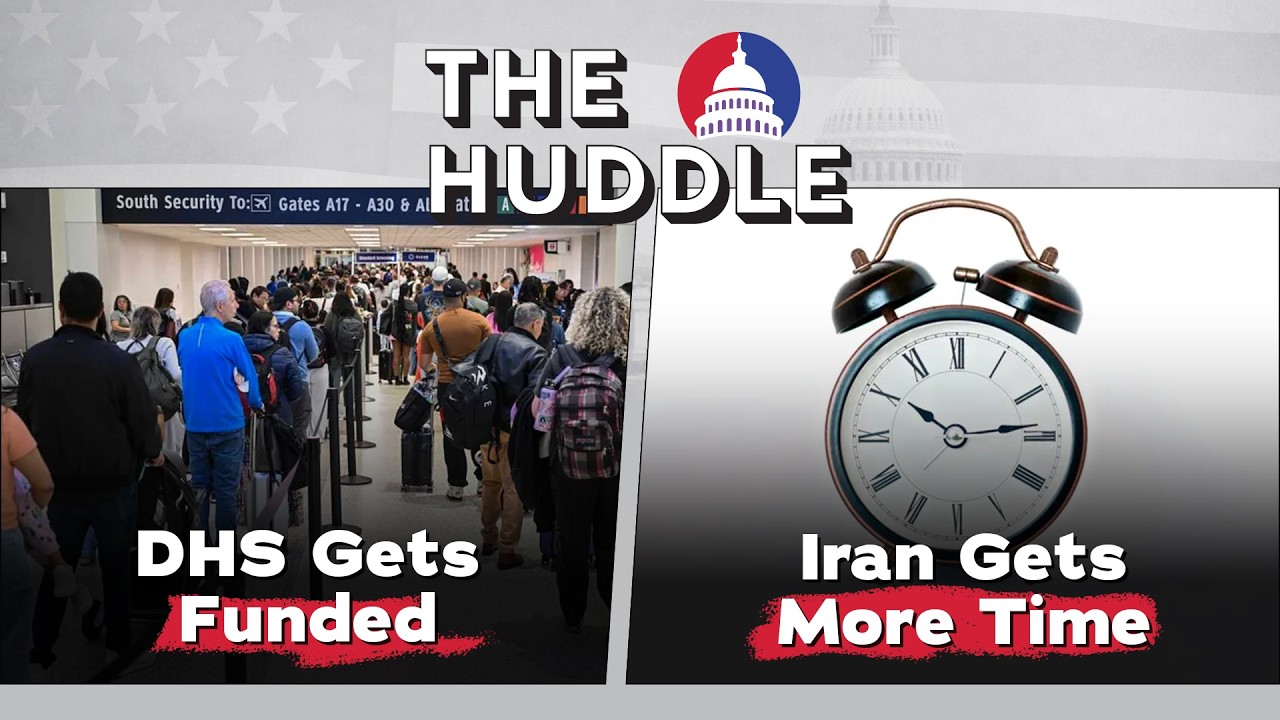 DHS gets funded, Iran gets more time &mdash; Friday, March 27th