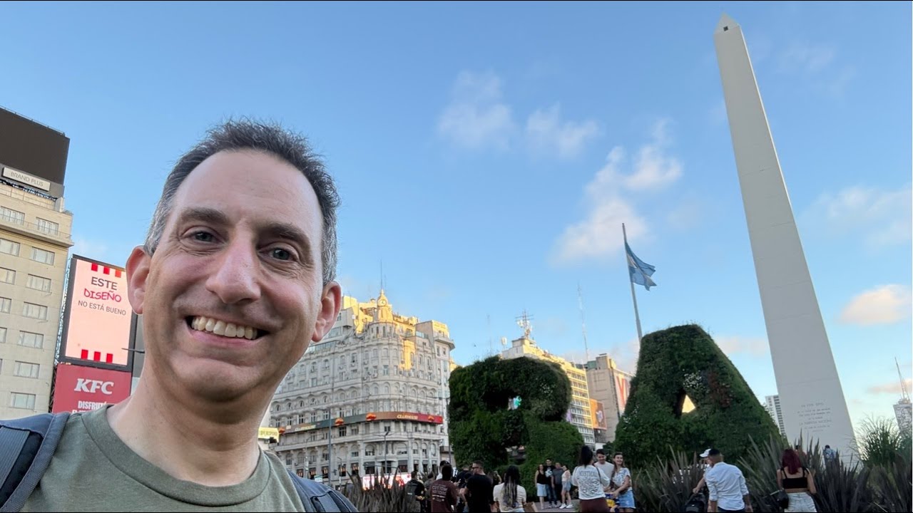 LIVE at the Obelisk (Obelisco) in Buenos Aires, Argentina