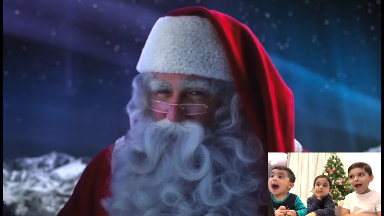 Personalized Santa Clause Video Message and Phone Call to the Boys (PNP/Portable North Pole 2022)