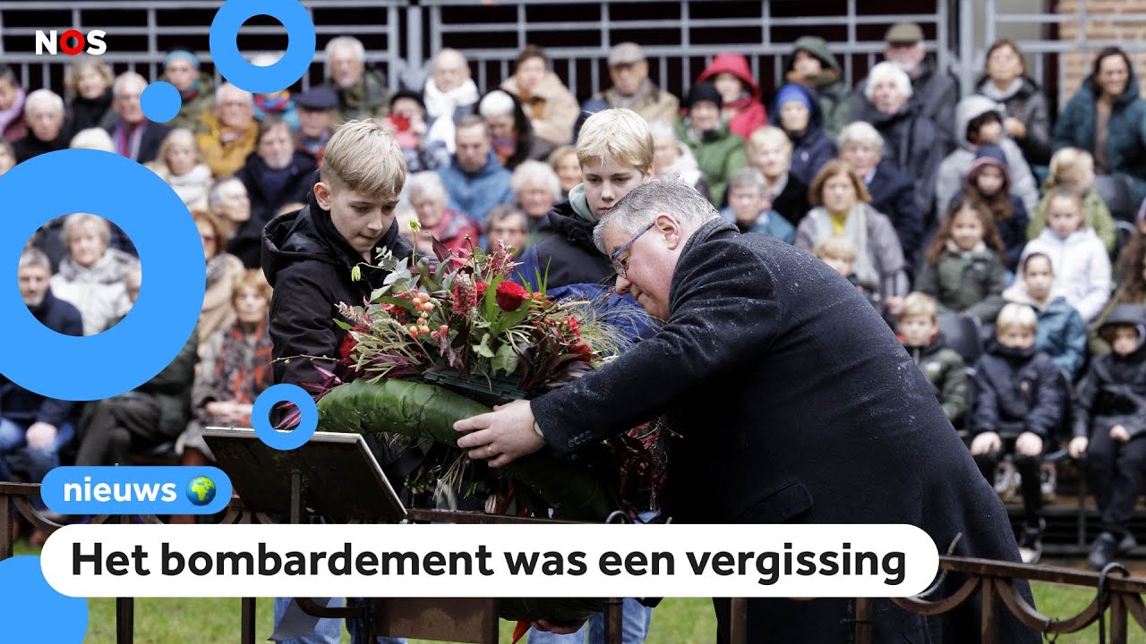 Nijmeegse kinderen herdenken bombardement Tweede Wereldoorlog