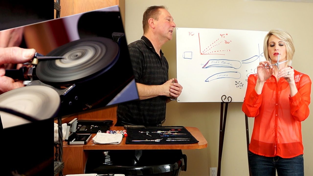 What scissors should I buy?? Pro sharpener teaches all about shears