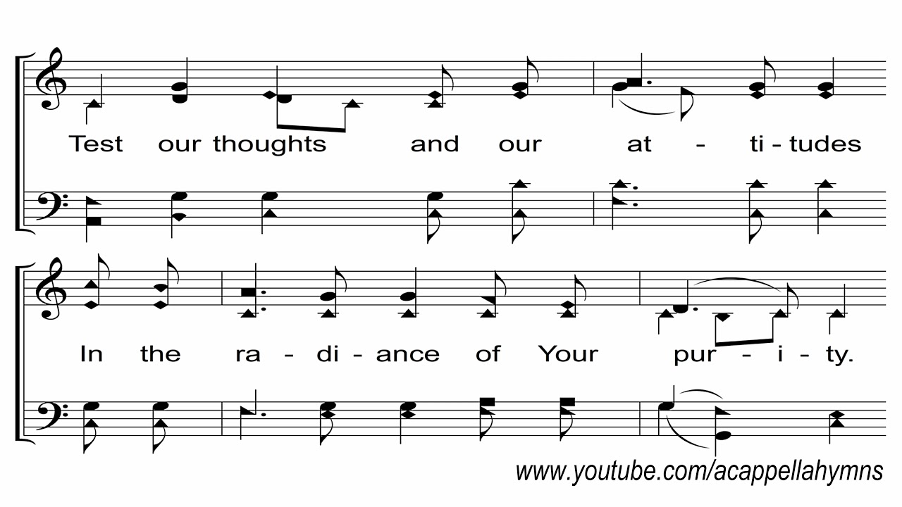 Speak, O Lord - A Cappella Hymn