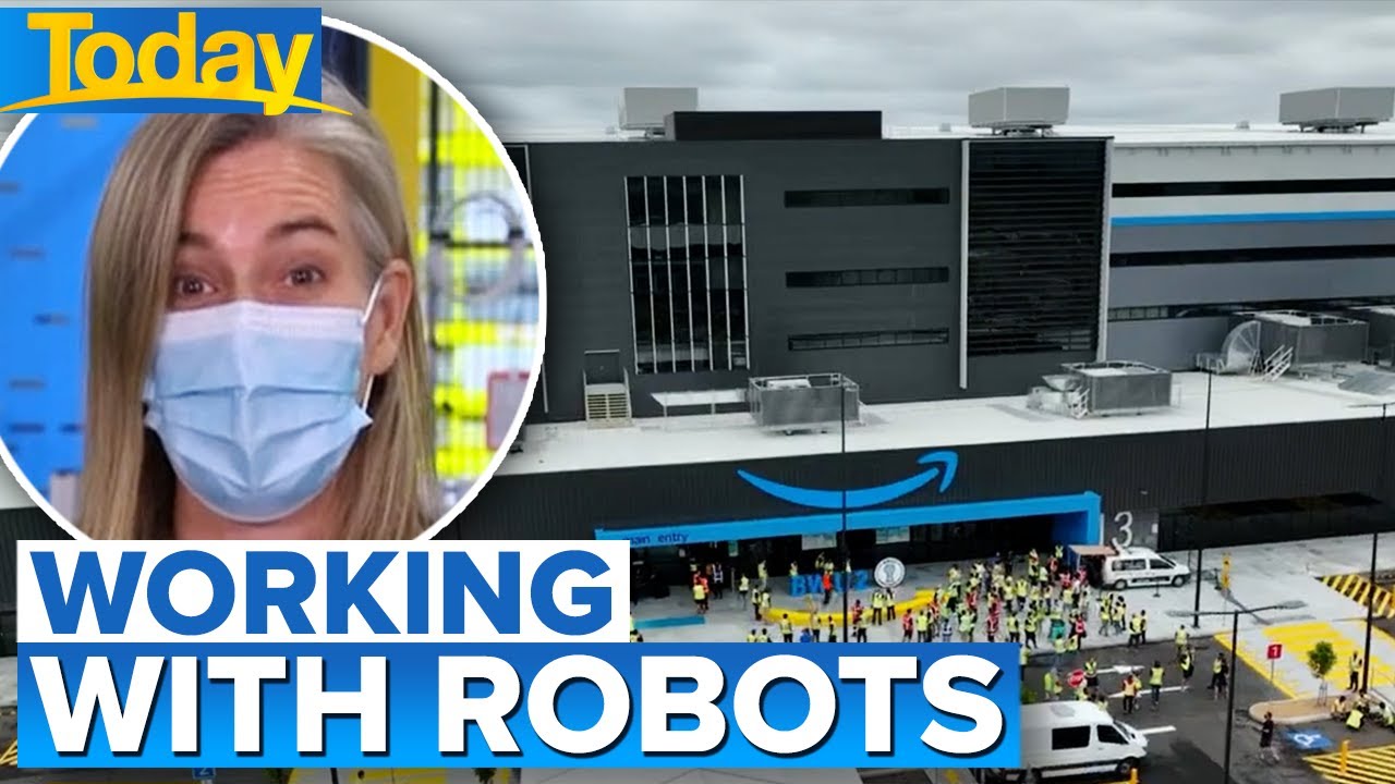 Inside Amazon Australia's enormous robotic fulfilment centre in Sydney | Today Show Australia