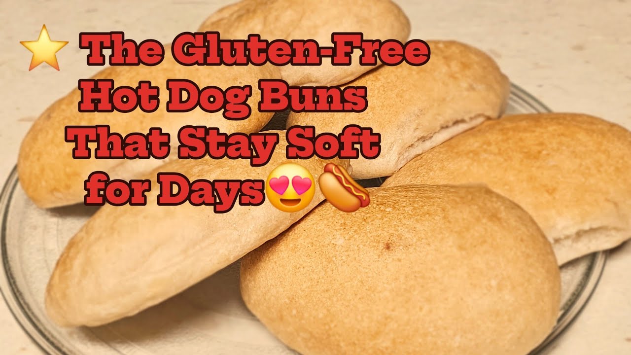 The Easiest Gluten-Free Hot Dog Buns You’ll Ever Make 😍🌭