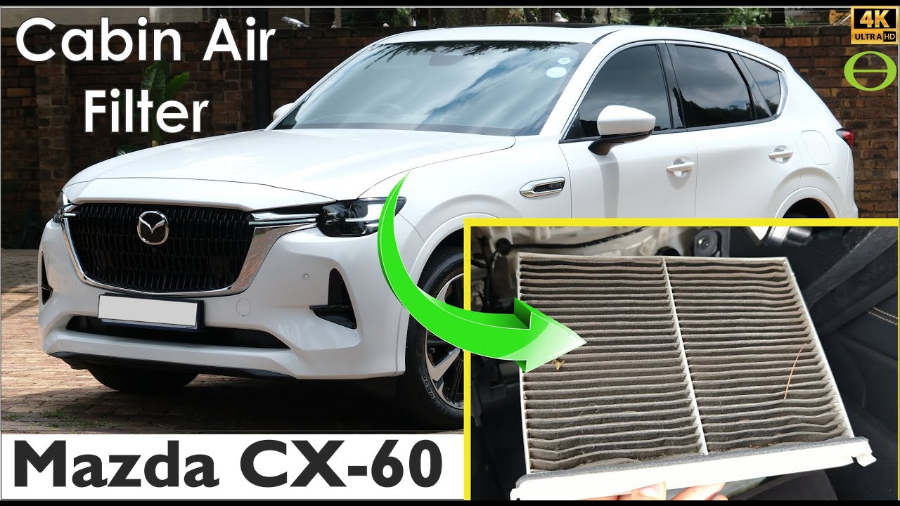 How to Replace Mazda CX-60 Cabin Air Filter | Easy DIY Guide