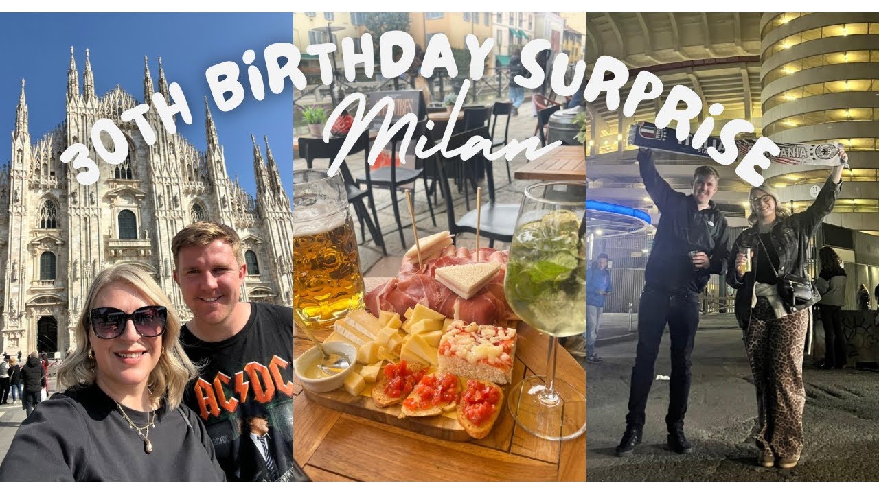 2 DAYS IN MILAN | DUOMO | NAVIGLI CANAL | ITALY V GERMANY | LOCAL FOOD AND DRINK
