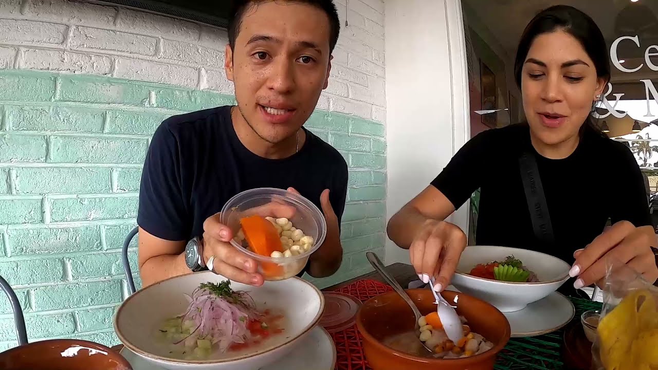 Cebiche Peruano VS Ceviche Ecuatoriano I Comida 1