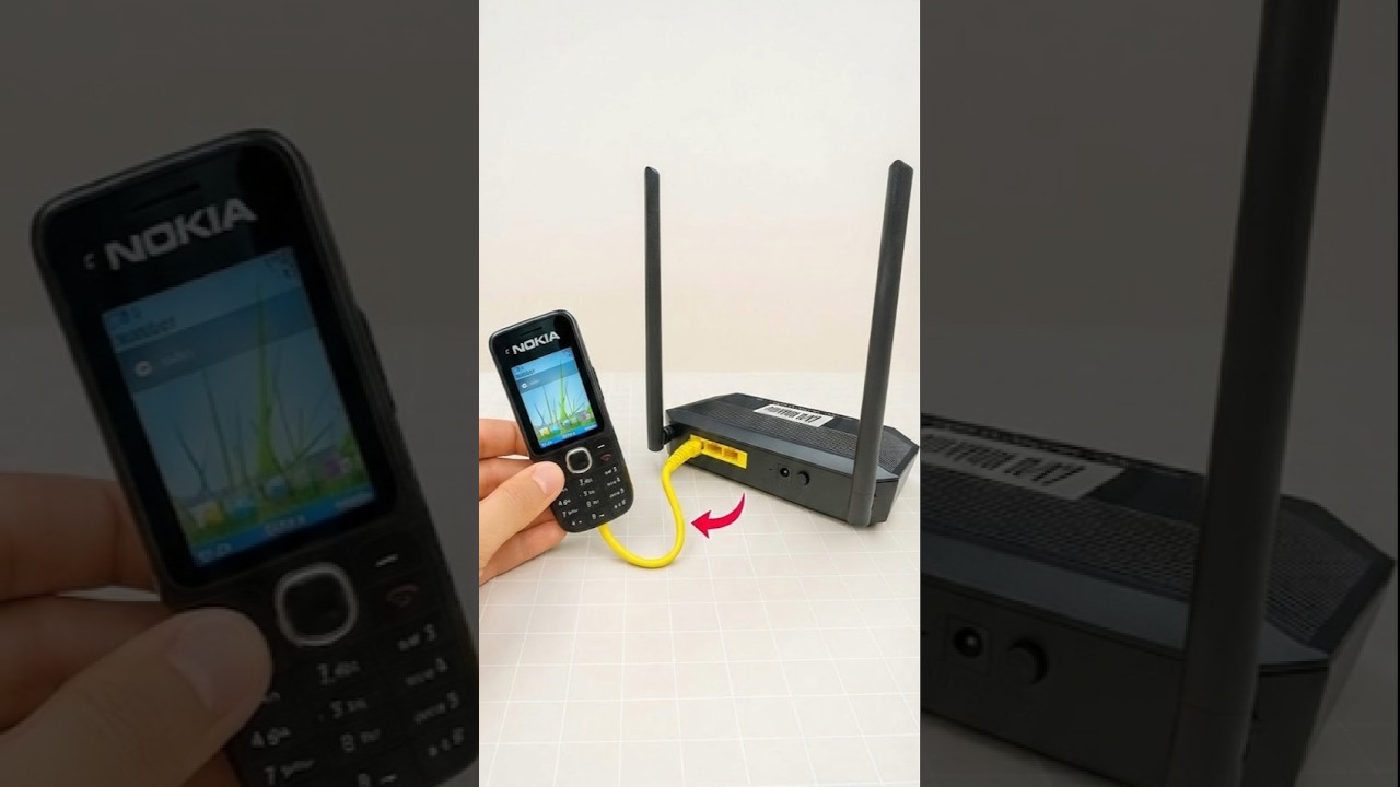 Millions of people are unaware of this hidden feature! Connect your old phone to your WiFi router.