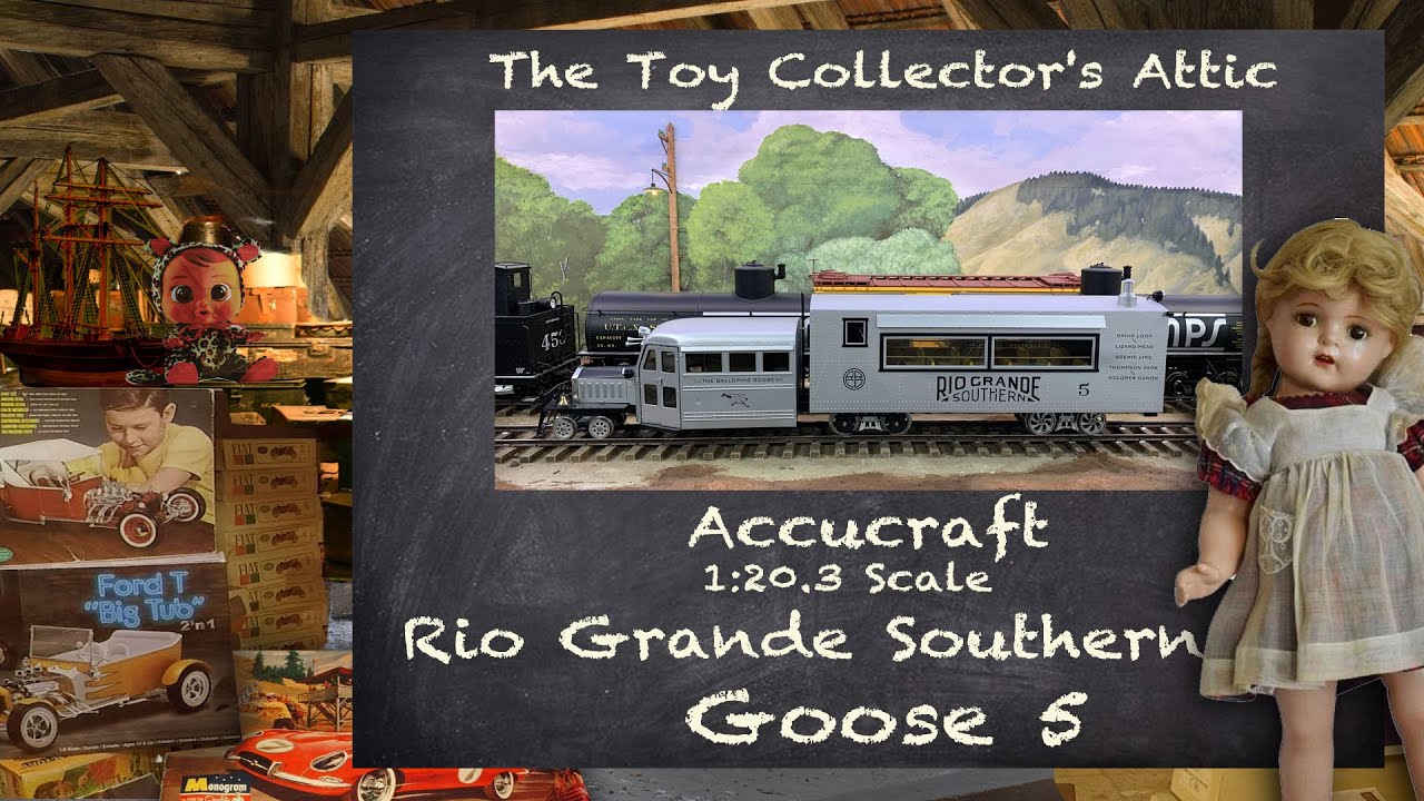 Accucraft масштаб 1:20.3 Rio Grande Southern Goose #5 Рождественский гусь 2020 года?