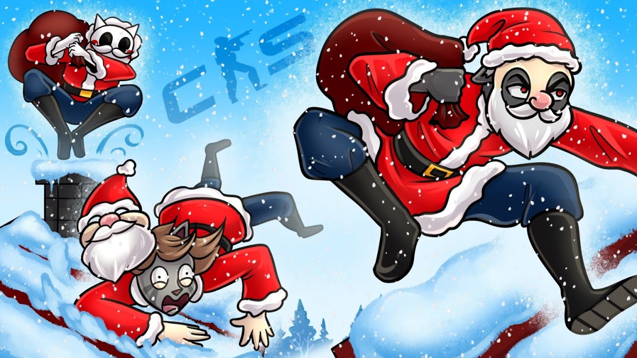 СКАЗ О ТОМ, КАК МЫ ПОДАРКИ ВАМ ПРИНЕСЛИ :D ПАРКУР CS2