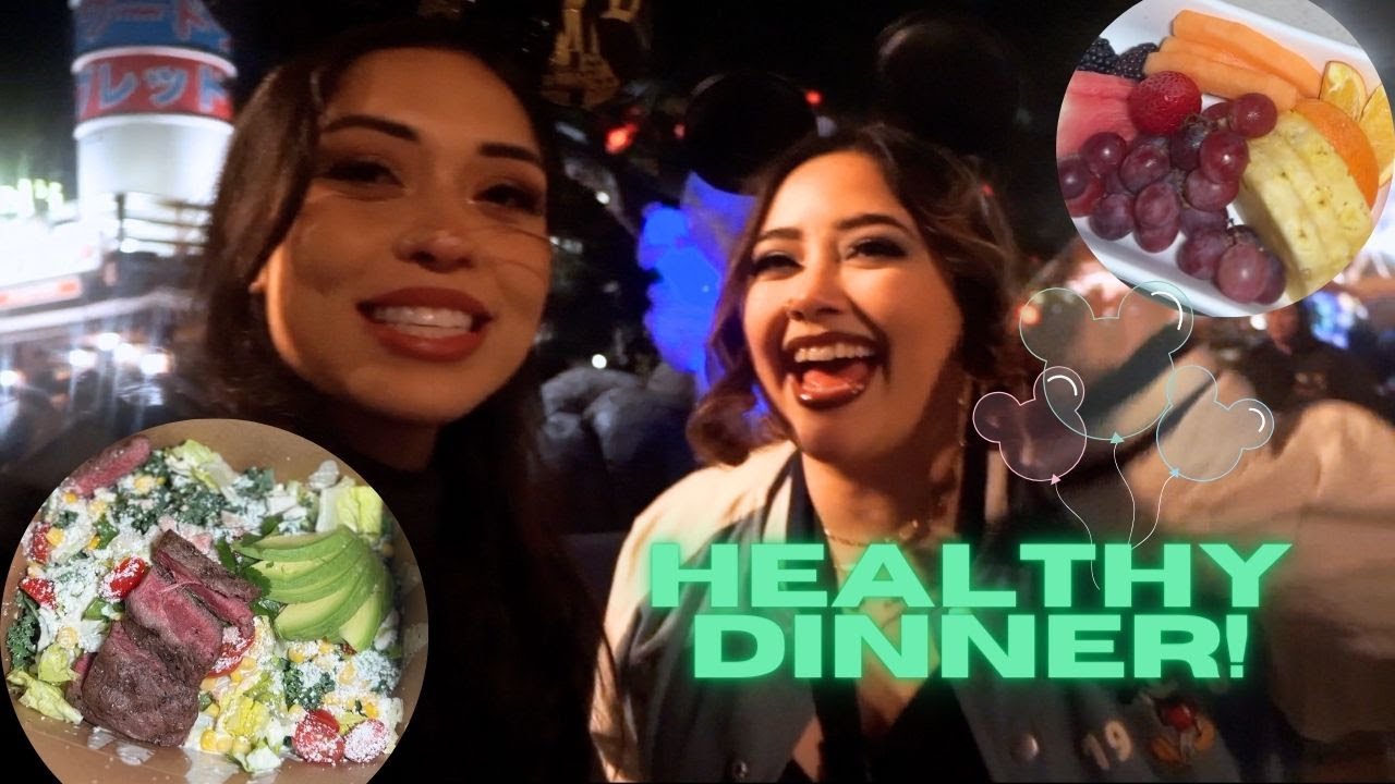 Disney's Best Steak Salad | Solo Dinner Trip