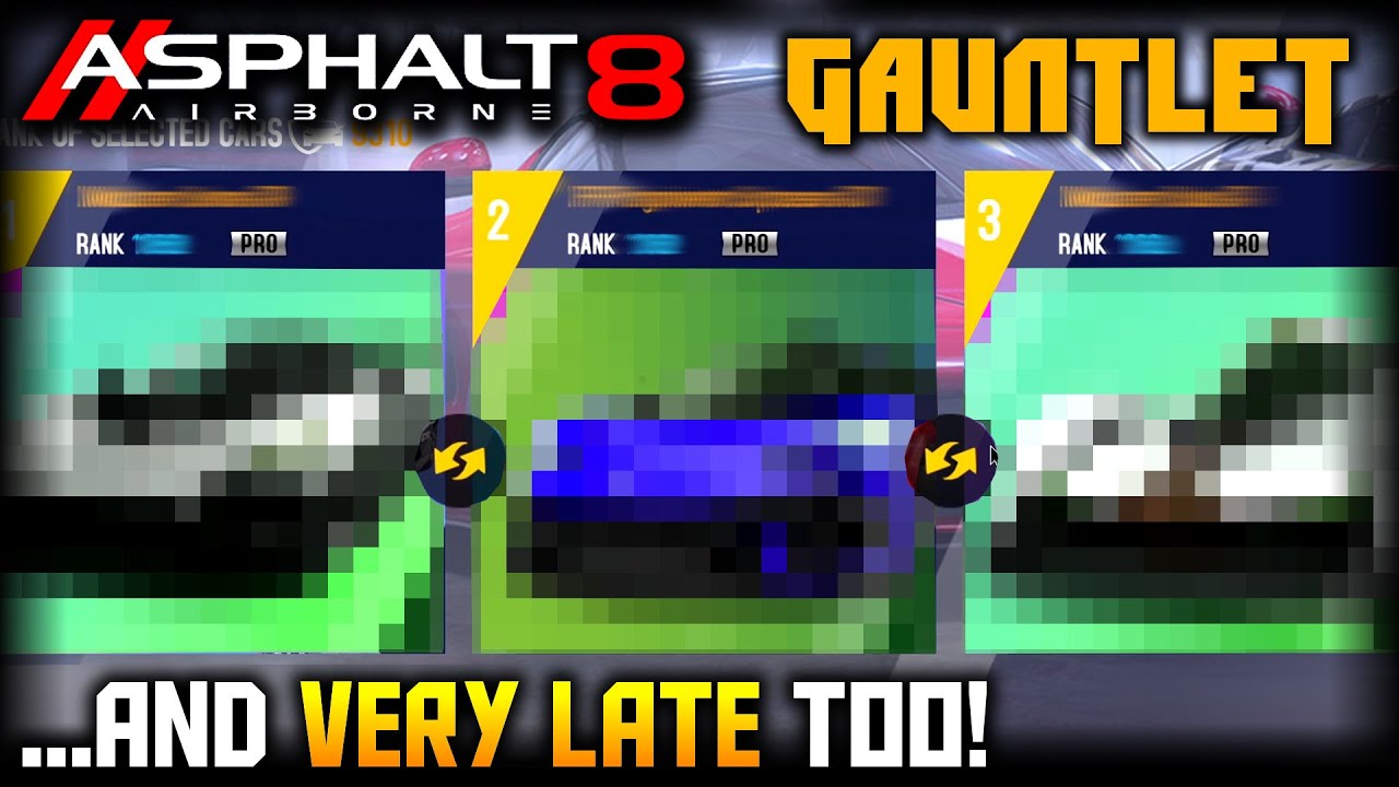 The Allegedly WORST GAUNTLET TEAM (Asphalt 8)