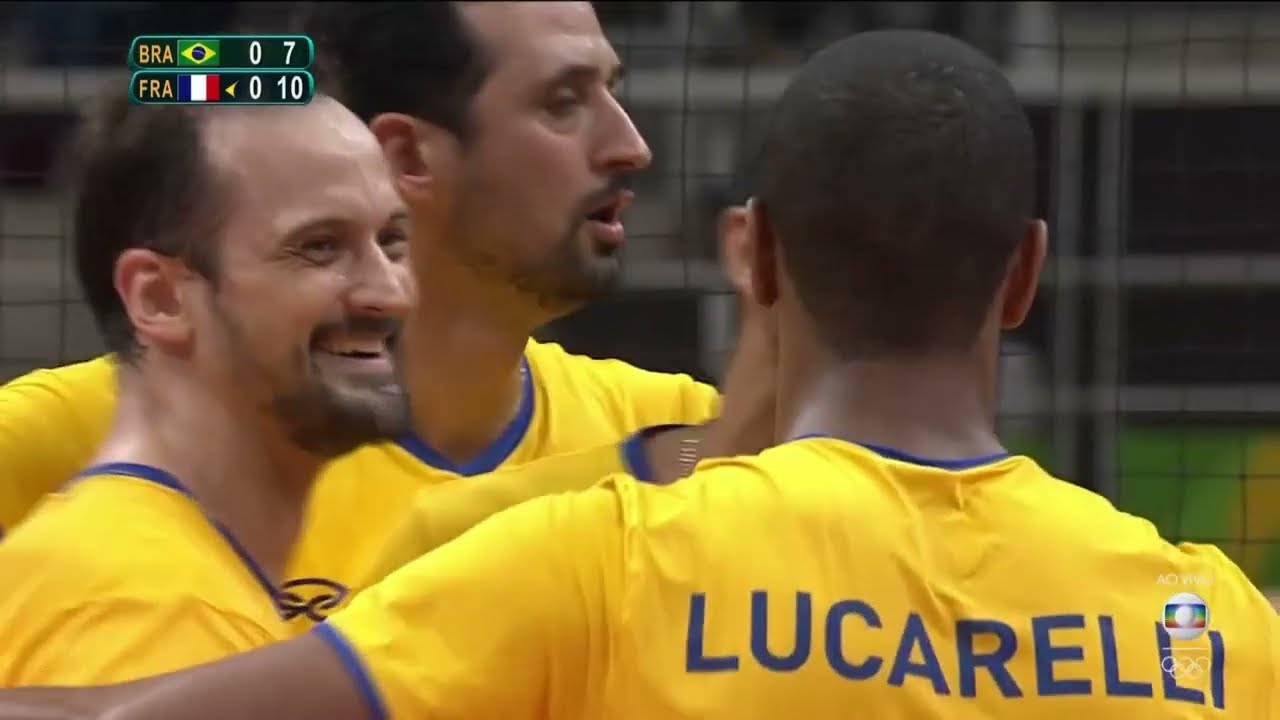 Melhores Momentos de Brasil x França no Vôlei pelas Olimpíadas rio 2016