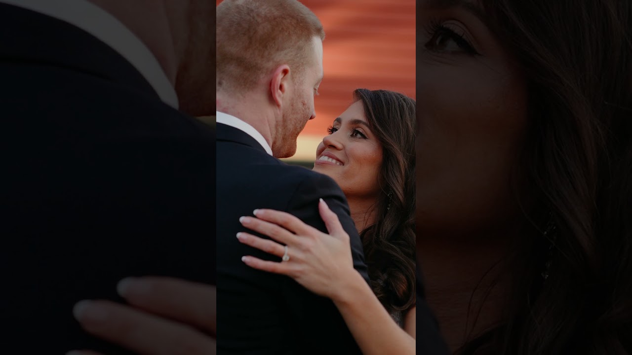Gorgeous country wedding photos at the Red Barn at Outlook Farm #fallwedding #weddingvideo #bride