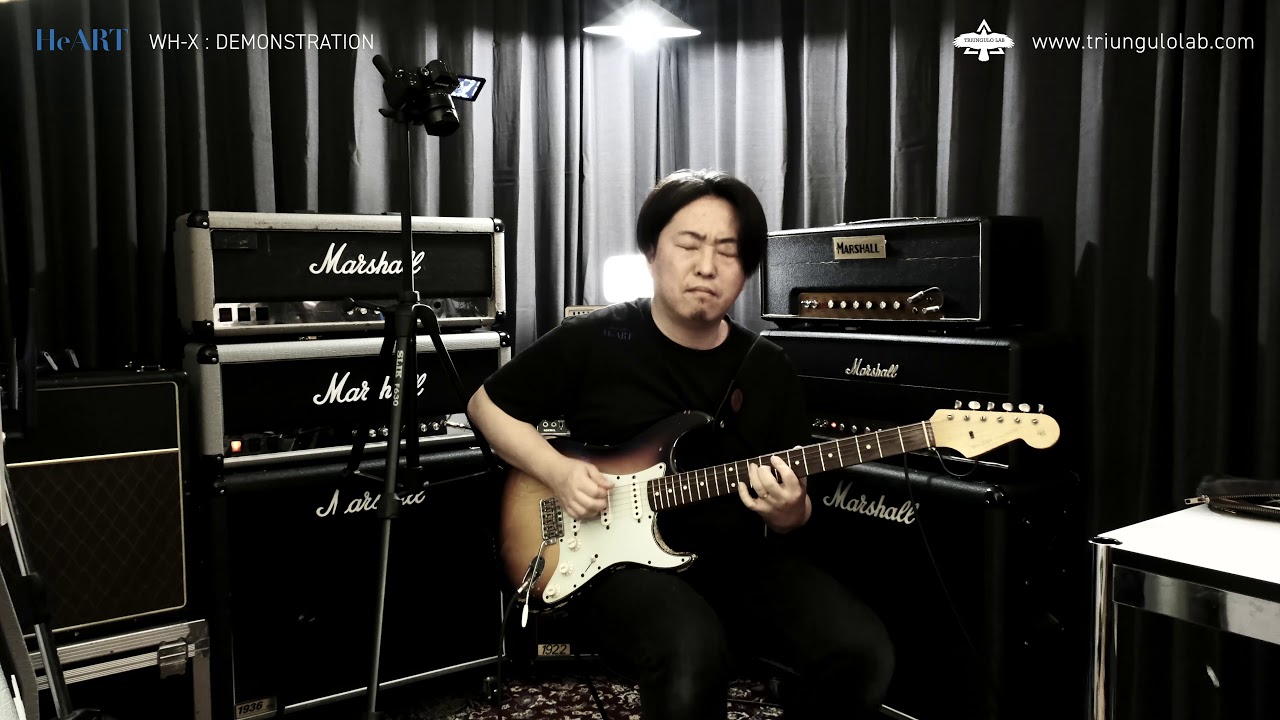 HeARTIPS 001_WH-X Demo : Dani California John Frusciante Guitar Sound