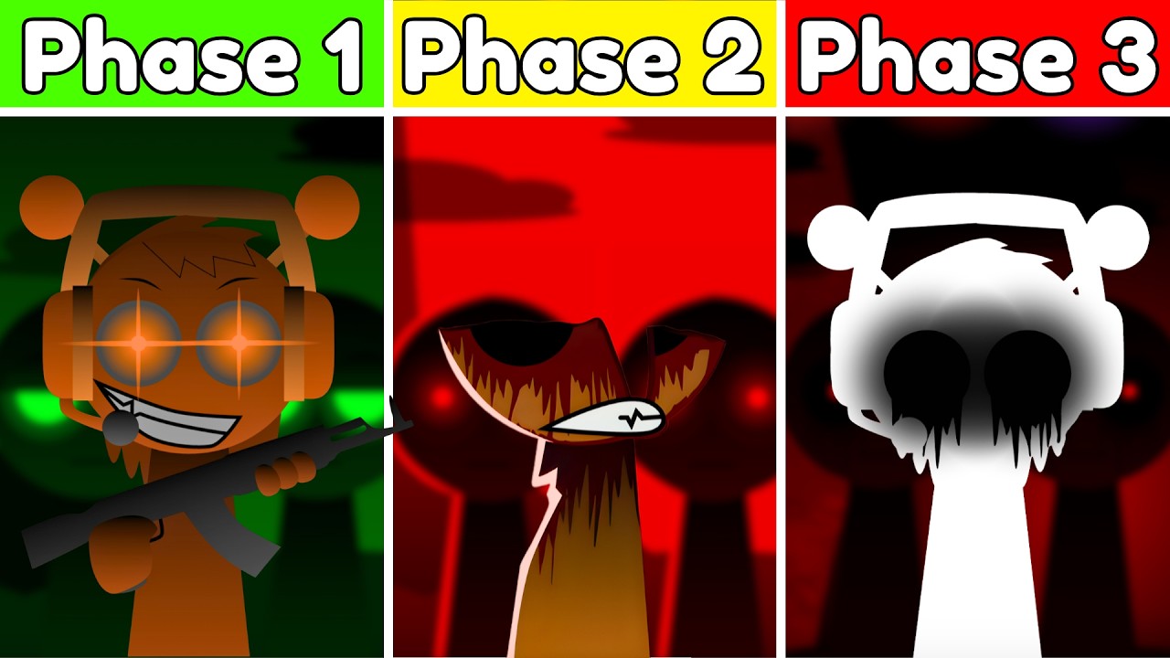 Incredibox Sprunki Betters And Loses VS Phase 2 VS Phase 3