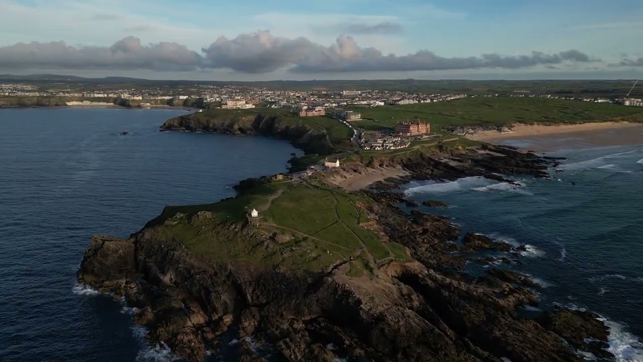 Newquay Coast | Cornwall, UK | Drone