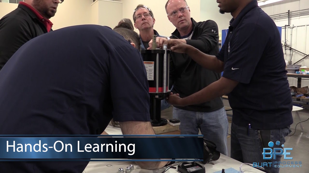 Burt Process Equipment ARO Piston Pump Training