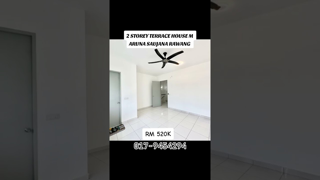 2 STOREY TERRACE HOUSE M ARUNA SAUJANA RAWANG