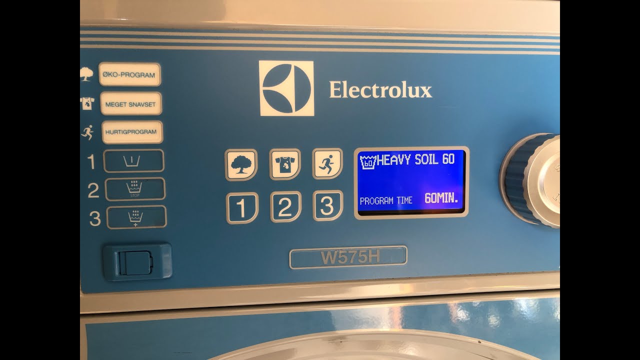 Electrolux Professional W575H - Heavy Soil 60°C (First Wash)