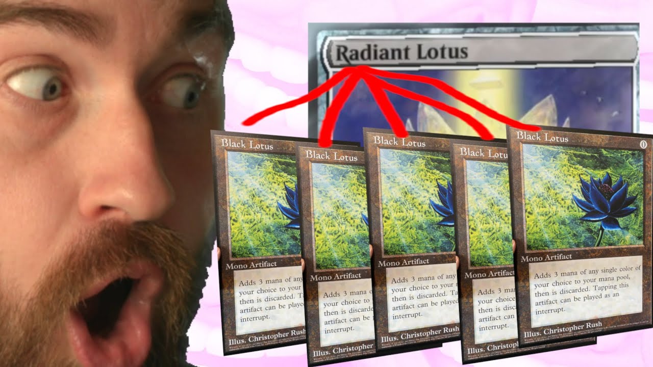 КОГДА ВСЁ ЯВЛЯЕТСЯ ЛОТОСОМ... Исторический Radiant Lotus Aetherdrift MTG Arena