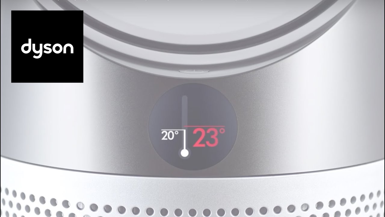 How to change the temperature of your Dyson Pure Hot + Cool&trade; purifying fan