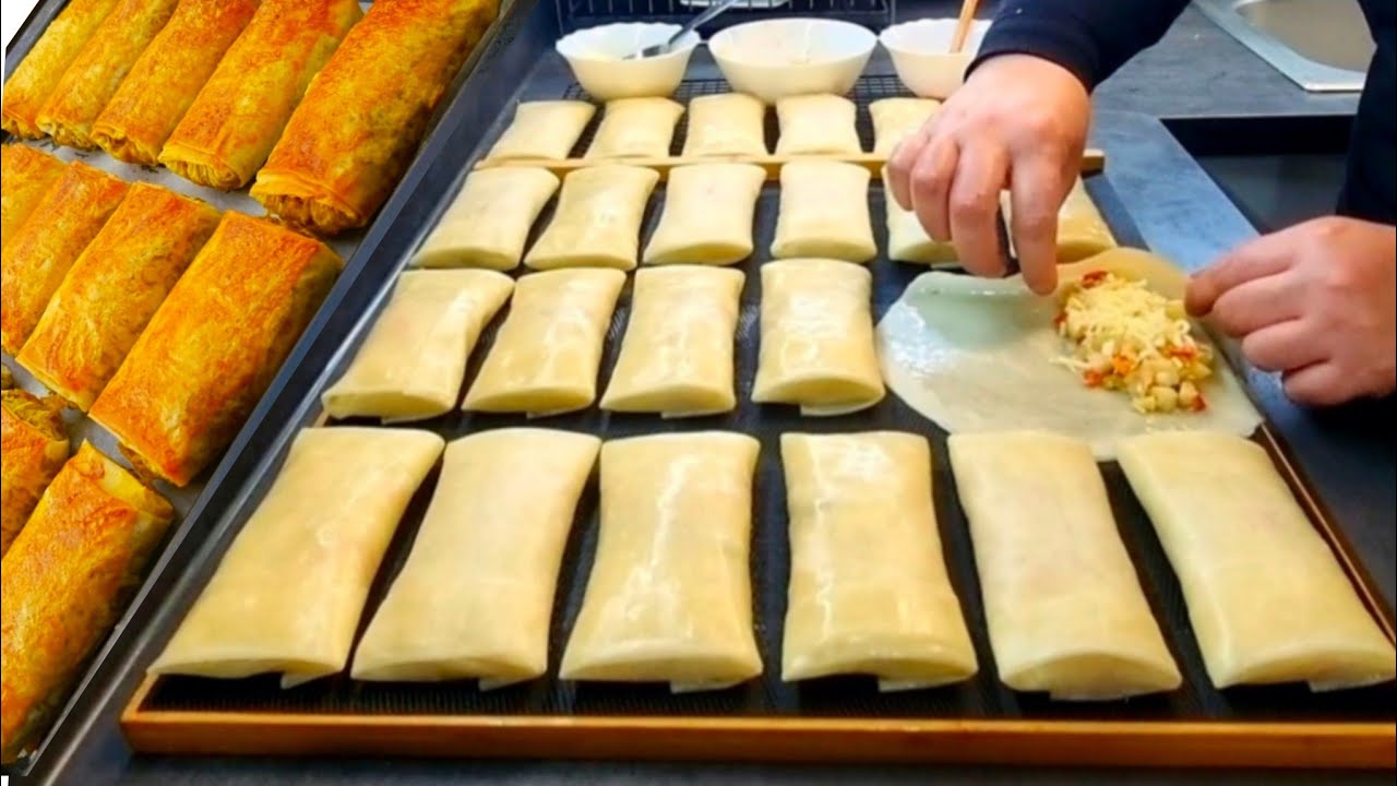👌ماتحتاجي لا ورقة البسطيلة ولا لحوم حضريهم غير بعجينة المسمن اقتصاديين هماويين من اروع ماجربت