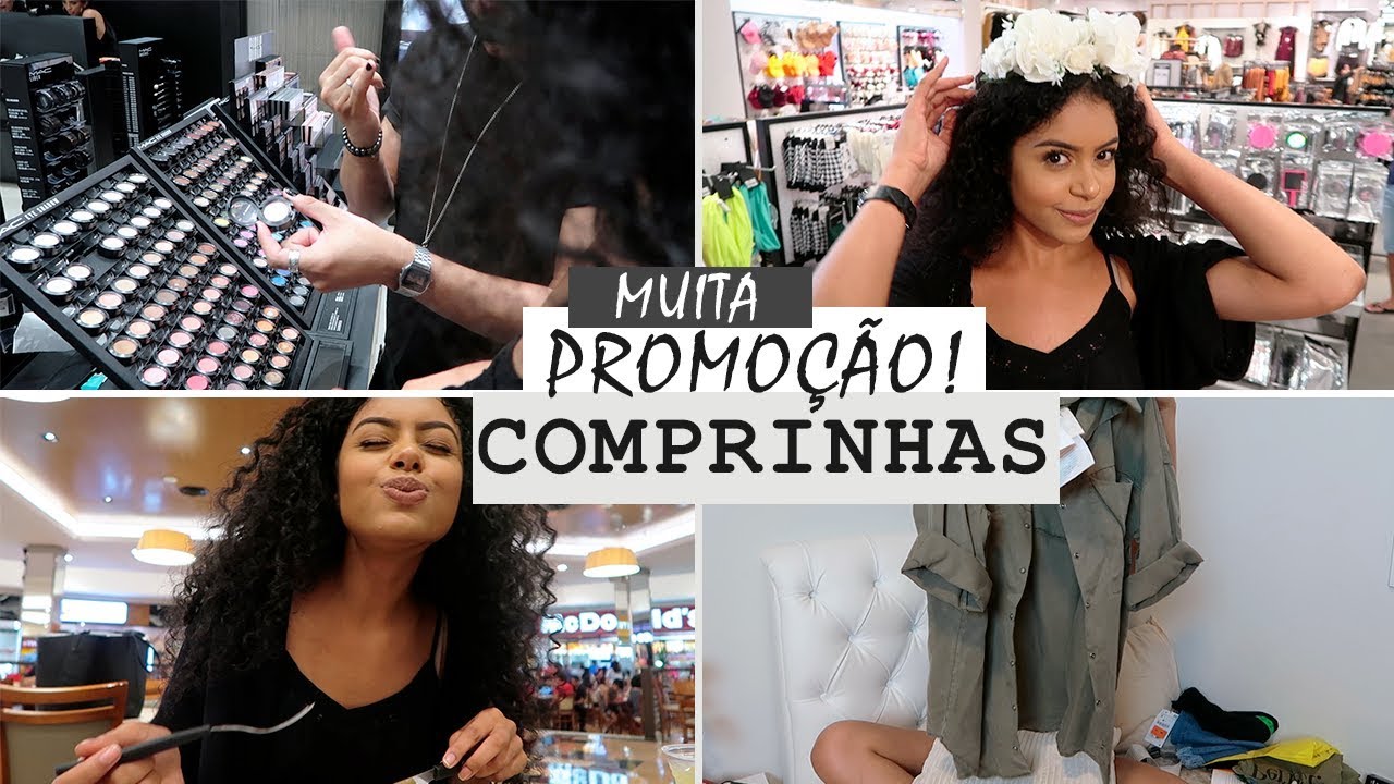 COMPRINHAS DE PROMOÇÃO!!! FOREVER 21, MAC, YOUCOM...