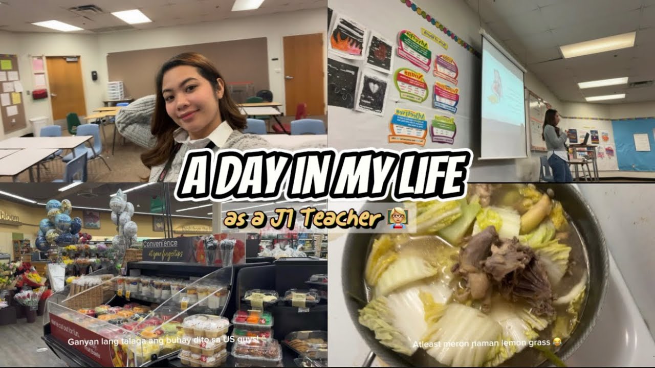 A day in the life of a J1 teacher in the USA 🇺🇸 | Filipino Teacher Vlog