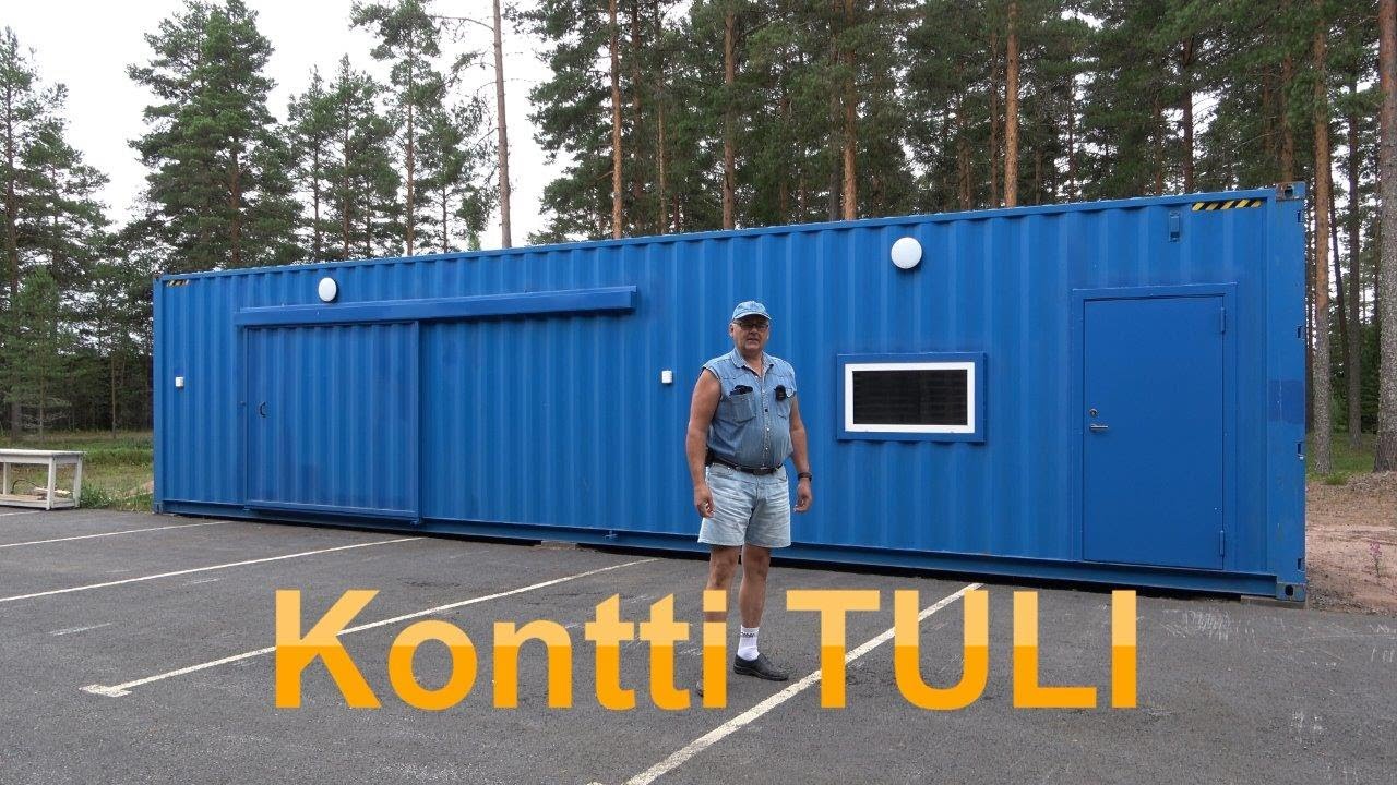 Kontin toimitus ei mennyt taas ihan putkeen, kuljettaja ei ollut saanut tai lukenut ojetta. YLLÄTYS