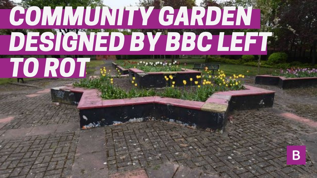 Small Heath garden designed by TV star Charlie Dimmock left to 'rot' amid 'neglect' claim