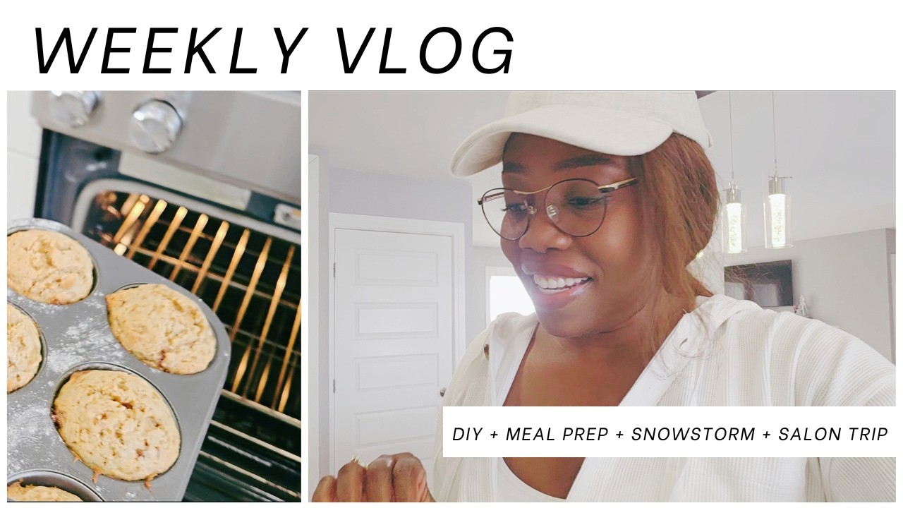 Celebrating 6-months | DIY | Cooking & Baking | Hair Fiasco | Rescued after a snowstorm #weeklyvlog