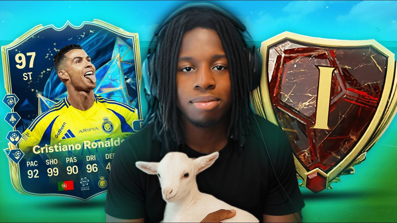 TOTS CRISTIANO RONALDO CARRIED ME TO RANK 1!