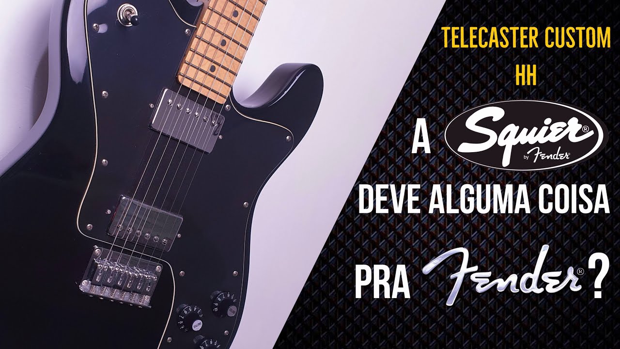 SQUIER TELECASTER CUSTOM - Vale o preço? | Review 2021|