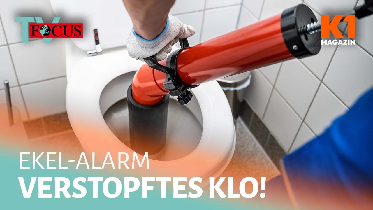 Was hilft wirklich bei Klo-Verstopfung? | Focus TV Reportage X K1 Magazin