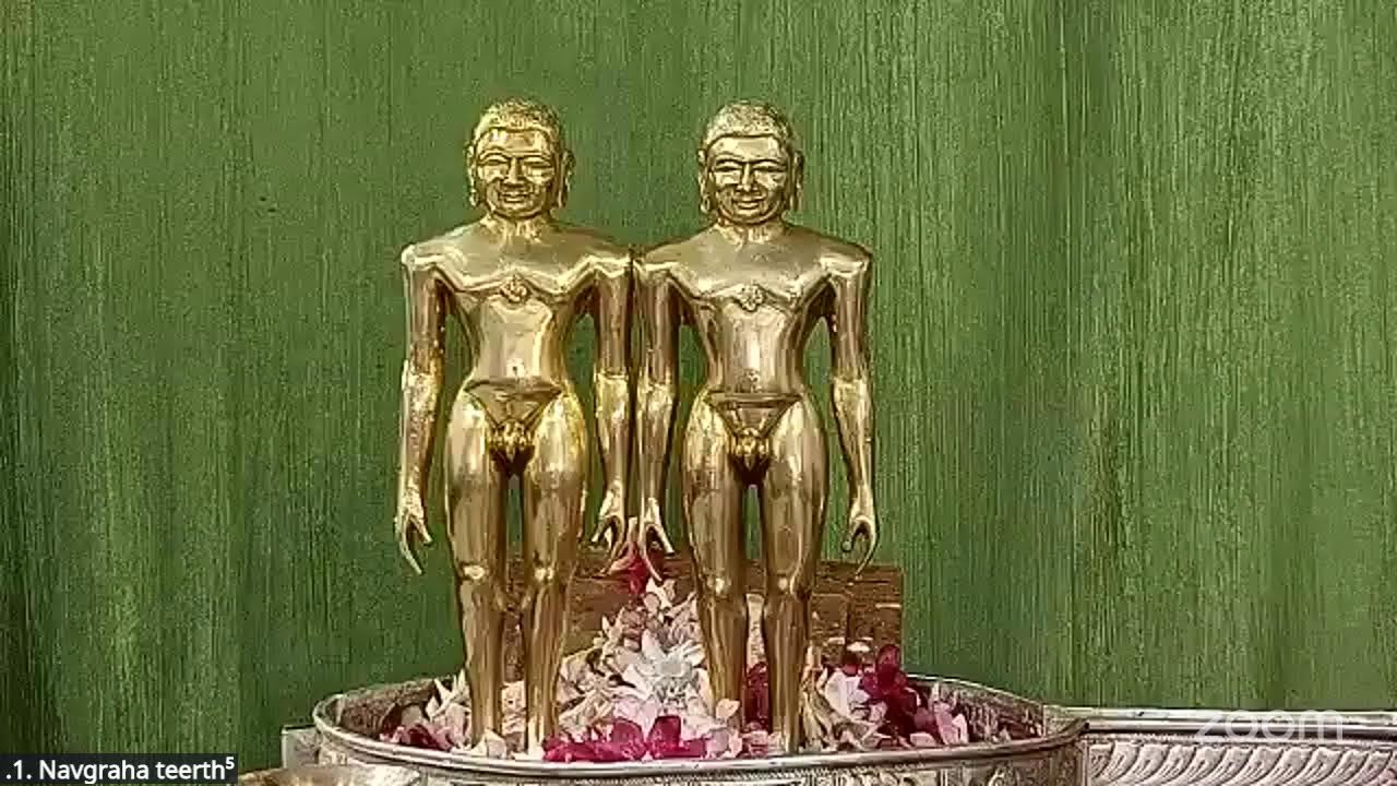 श्री नवग्रह तीर्थ वरूर कर्नाटक Panchamrut abhishek 18-03-2026