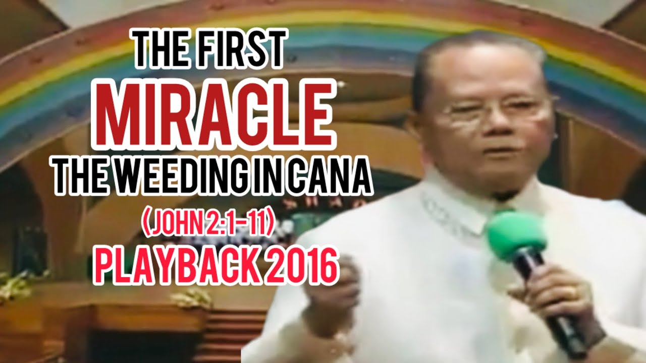 Bro Mike Velarde healing Message “the Wedding in Cana “playback 2016) 