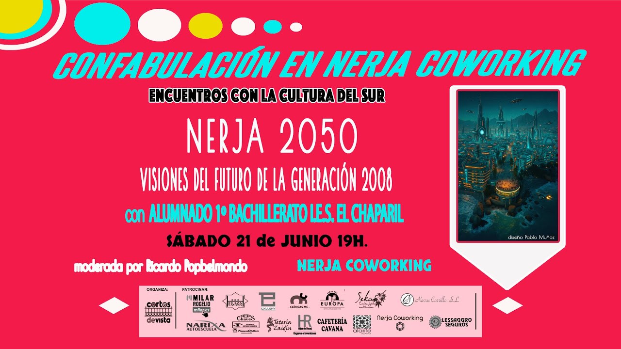 Confabulación en Nerja Coworking (T4E9) - Nerja 2050. Visiones del Futuro de la generación 2008.