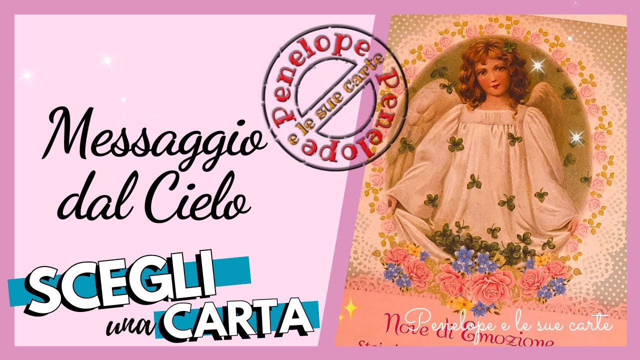 Un messaggio DAL CIELO per te ! 🔮 Scegli una Carta 🔮 Tarocchi