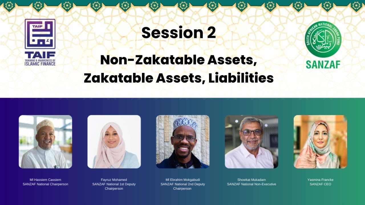 Non-Zakatable Assets Zakatable Assets Liabilities