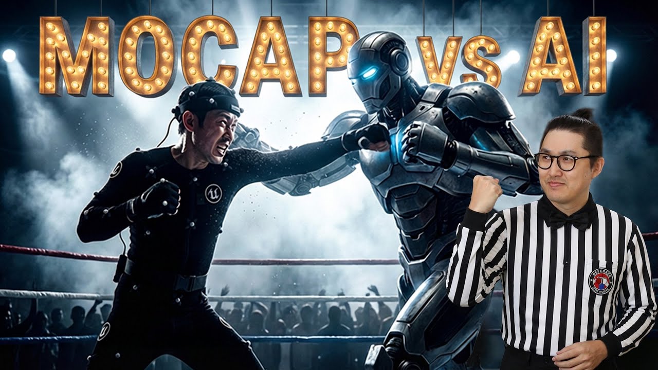 MOCAP против генеративного ИИ (управление движением Клинга)