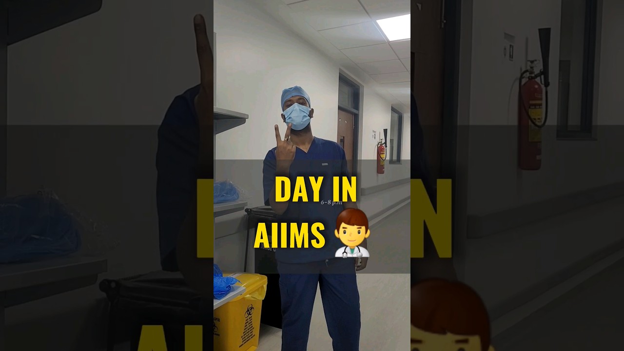 Day in my Life👨&zwj;⚕️| AIIMS Nagpur #shorts #shivamrajaiims #neetexam #neetmotivation #aiims #minivlog